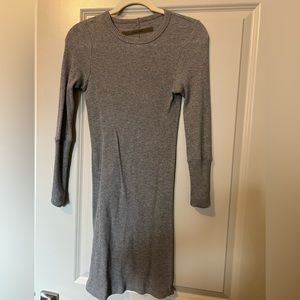 Enza Costa Grey Cashmere Dress